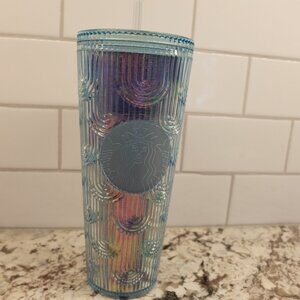 Venti Starbucks iridescent Siren Scales tumbler